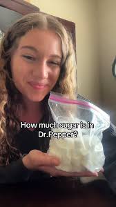 How much sugar is in a Dr. Pepper? #greenscreen #drpepper #addedsugar  #sugar #inflammation #sugarcube #dietitiansoftiktok