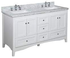 25 w x 21.5 d x 34.5 h; Abbey 60 Bath Vanity Transitional Bathroom Vanities And Sink Consoles By Kitchen Bath Collection Houzz