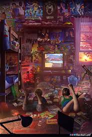 Wakka Wakka Wakka Amazing Nostalgic Video Game Artworks By Rachid Lotf Retro Gaming Art Retro Video Games Video Game Art