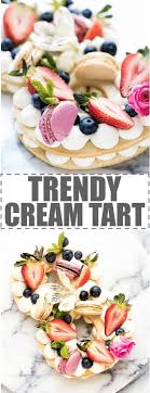 Cream Tart Recipe New Cake Trend Layers Of Shortbread Cookie Dough With Cream Cheese Whipped Cream Topped Tart Recipes Elegant Desserts Dessert Recipes Easy