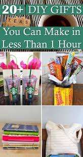 20 Diy Gifts You Can Make In Less Than 1 Hour Diy Holiday Gifts Homemade Gifts Diy Christmas Gifts