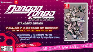 This book also contains spoilers. Danganronpa Decadence Announced For Switch Gematsu