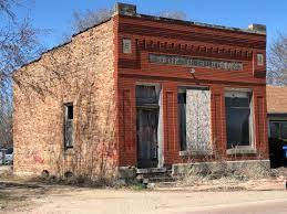 Aunque sea la primera vez. Old Bank In Burbank South Dakota Abandonedporn