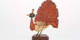 Zofia stryjeńska, na góralską nutę, warszawa, 1930, fot. Figurka Paw Muzeum Etnograficzne W Krakowie