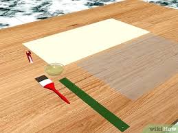 Melamin putih glossy ukuran (40x60)cm papan kayu triplek 3mm: 3 Cara Untuk Membuat Papan Tulis Putih Wikihow