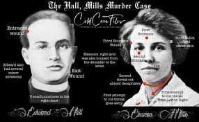 Hall-Mills Murders: Crime Scene, Somerset, NJ 1922 Here is the spot of one  of the nation's most sensational crimes. In 1922, the bodies of Reverend  Edward Wheeler Hall, Rector of a New