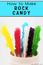 Serve and enjoy, or wrap in plastic wrap. Make Your Own Rock Candy Simple Living Creative Learning
