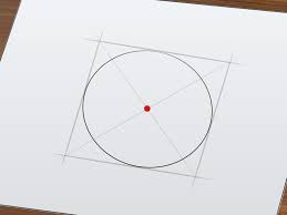 It will stretch to the center. 3 Ways To Find The Center Of A Circle Wikihow