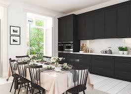 Decorating a white or gray kitchen with black appliances. Pros And Cons Of Black Kitchen Cabinets Designing Idea