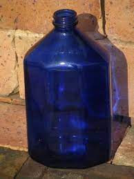 Big Old Cobalt Blue Glass Medicine