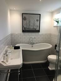 Black And Gray Bathroom Sets Black And White Burlington Bathroom White Bathroom Designs Traditional Bathroom Bathroom Design