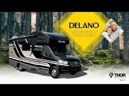 The Delano Rv Built By Thor Motor Coach On A Mercedes Benz Sprinter Is Compact And Efficient With Flexible Living Sprinter Motorhome Thor Motor Coach Sprinter