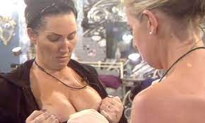 Celebrity Big Brother's Katie Hopkins gets to grips with Michelle Visage's  cleavage | Daily Mail Online