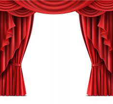 Download Theater Stage Red Curtains Realistic Vector For Free Stage Curtains Theatre Curtains Curtains