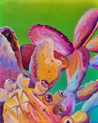 Choose your favorite nopales paintings from millions of available designs. Psychedelic Cactus Saatchi Art