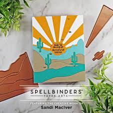 Calling all scrapbookers, stampers and paper crafters, club scrap is a monthly scrapbooking layout kit that aims to take artistry to the next level. Spellbinders Color Block Landscape Sandi Maciver Cardmaking And Papercrafting Made Easy