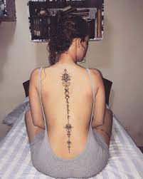 Moon Phases Tattoo Spine