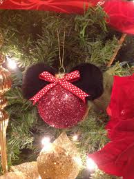 Diy Minnie Mouse Christmas Tree Ornament Minnie Mouse Christmas Disney Christmas Crafts Mickey Mouse Christmas