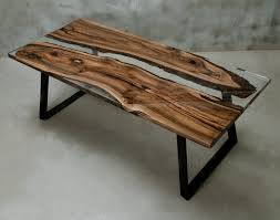 Custom Epoxy Table Made Of Two Walnut Slabs Crystal Etsy Resin Table Resin And Wood Diy Walnut Wood
