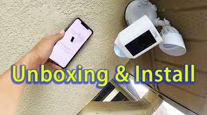 diy 安装后院室外一体监控摄像头安全灯 how to install ring floodlight camera youtube installation diy rings