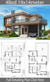 home design plan 19x14m with 4 bedrooms home design with plansearch duplex house design sims house plans modern house plans