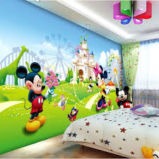 The deberry cosmos wallpaper is one of our favorites. Aliexpress Com Buy Lovely Mickey Minnie Photo Wallpaper 3d Wall Mural Cartoon Wallpaper Boys Ki Kids Bedroom Wallpaper Kids Room Wallpaper Kids Room Design