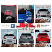 Hal ini dapat membuat perusahan lain yang memiliki jenis sama tidak dapat berkembang. Sticker Kereta Sticker Belakang Proton Persona Custom Warna Dan No Plat Shopee Malaysia