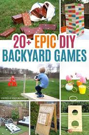 20 Epic Diy Backyard Games Para Criancas E Familias Backyard Games Diy Backyard Games Backyard Games Kids