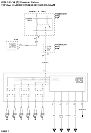 03 silverado ignition switch wiring diagram databa. Part 1 Ignition System Wiring Diagram 2006 2009 3 9l Chevrolet Impala