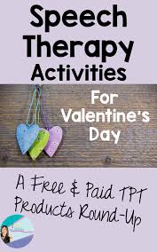 These are all easy activities for preschoolers at home that you can do at with your toddlers and preschoolers. Valentine S Day Speech Therapy Activities A Tpt Free Paid Products Roundup Thedabblingspeechie