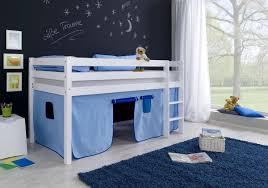 Hochbett spielbett kinderbett mit rutsche turm vorhang blau 90x200 jugendbett neu artikelzustand turm dschungel für spielbett hochbett etagenbett. Relita Halbhohes Bett Alex Mit Vorhang Set Buche Natur Oder Weiss Lackiert Jetzt Bestellen Unter Https Moebel Ladendirekt De Kin Hochbett Bett Kinder Bett