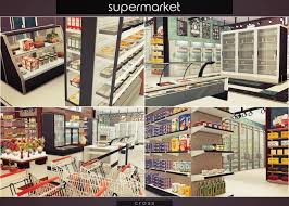 Sims4 how to buy groceries. Supermarket At Cross Design Sims 4 Updates