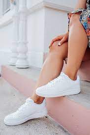 3 Ways To Style Nike Court Vision Sneakers In 2021 Court Shoes Outfit White Nikes Style
