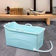 150cm faltbare badewanne bathtub für baby erwachsene mit temperaturindikator bad. Iroo Mobile Badewanne Erwachsene Faltbare Badewanne Ideal Fur Das Kleine Badezimmer Klappbadewanne Fur Erwachsene Und Kinder Tragbare Kunststoff Badewanne Fur Dusche Mit Seifenkorb Nackkissen Hocker Amazon De Baby