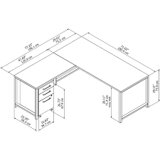 The additional l shaped desk space will let me spread out all my notes and jottings and. Bush Business Furniture 400 Series 72w L Shaped Desk With 48w Return And 3 Drawer Mobile File Cabinet Carrolls Office Furniture