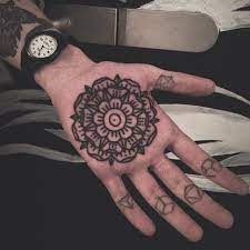 Tattoocolette Photo Palm Tattoos Mandala Hand Tattoos Simple Mandala Tattoo