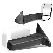 Dodge ram 1500 tow mirrors. Factory Style Tow Mirrors 09 12 Dodge Ram 1500 10 12 2500 3500 Model Power Heated Chrome Towing Side Mirror Protuninglab Com