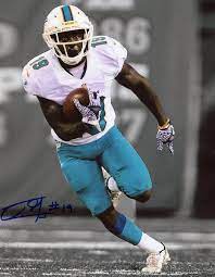 Jakeem Grant Miami Dolphins Spotlight 2 Signed Autographed 8x10 Photo W Coa Miami Dolphins 8x10 Photo Dolphins