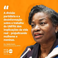 Informação sobre o trabalho do UNFPA