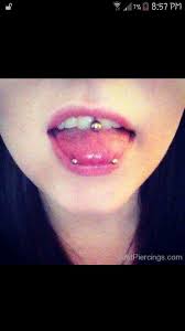 Snake Eyes And Tongue Ring 3 Tongue Piercing Double Tongue Piercing Snake Eyes Piercing