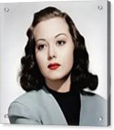 Adele Mara, Vintage Actress Canvas Print