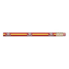 Lithuania :pencil he seems really interested in belarus but she only have eyes for russia (poor lithuania :disappointed_relieved: Flag Of Vilnius Lithuania Pencil Office Gifts Giftideas Business Pencil Vilnius Office Ideas Diy