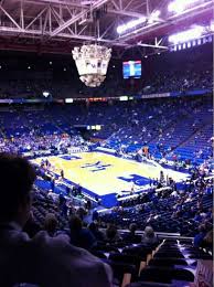 rupp arena section 26 home of kentucky wildcats