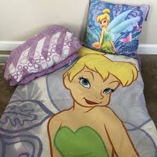 Disney tinkerbell fairy wonder juvenile twin bedding comforter set. Bedding 5 Piece Tinkerbell Reversible Lilac Bedding Set Poshmark