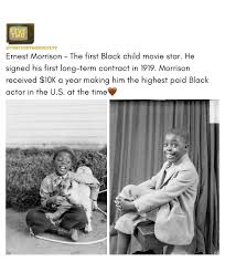 Ernest Frederick Morrison was born