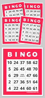 Then, cut off the top bingo letters and glue the grid of numbers to a blank sheet. Make Your Own Free Bingo Cards At Myfreebingocards Com Free Printable Bingo Cards Bingo Printable Bingo Cards Printable