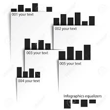 Charts And Shadows And Place For Your Text Interactive Infographic