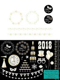 New Year S Eve Glitter Clipart New Year S Eve 2020 Clip Art New Years Eve