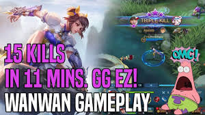 This Wanwan Build Is Insane In 2020 Mobile Legends Online Battle Best Build