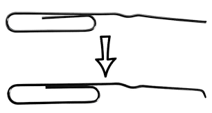 A paperclip is a poor choice of lockpick, no matter what sort of lock you're looking at. How To Pick A Lock With A Paperclip Art Of Lockpicking Com